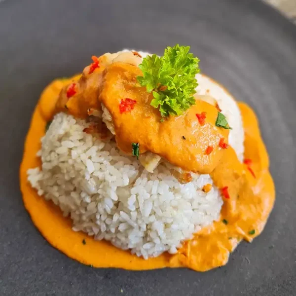 Butter Chickun Rice