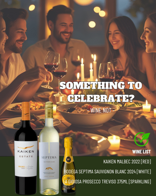 Vegan Wines at Sauce Tree Bali!